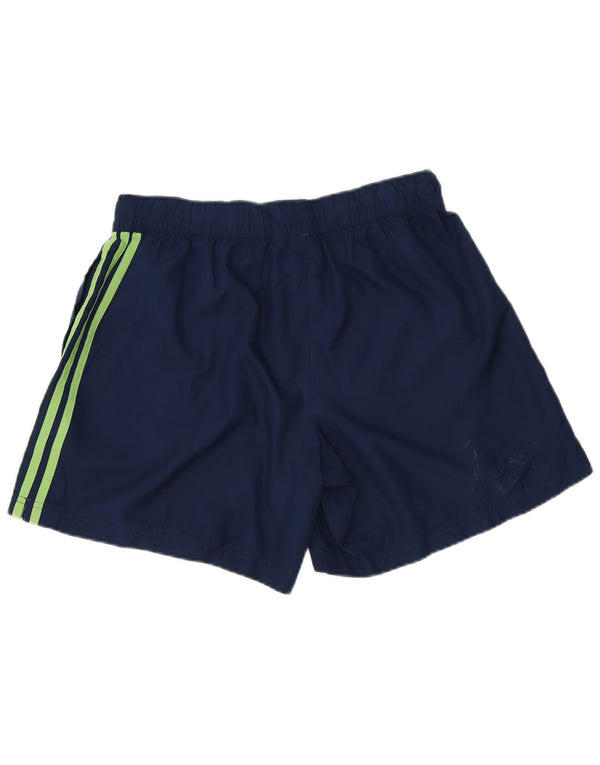 Adidas Womens Sport Shorts UK 18 XL Navy Blue Polyester