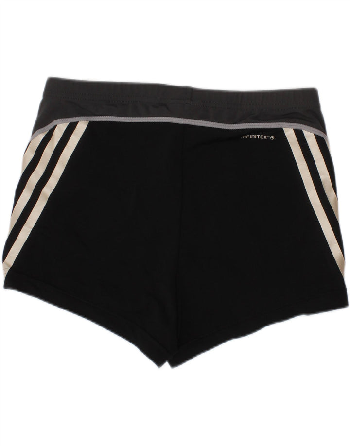 ADIDAS Boys Sport Shorts 15-16 Years  Black Polyester