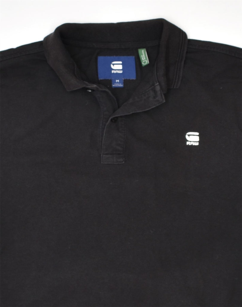 G-STAR Mens Polo Shirt Medium Black Cotton | Vintage G-Star | Thrift | Second-Hand G-Star | Used Clothing | Messina Hembry 