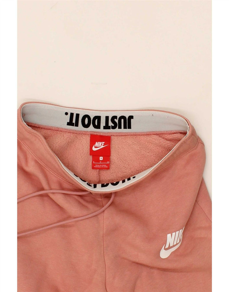 NIKE Womens Graphic Tracksuit Trousers Joggers UK 10 Small Pink Vintage Nike and Second-Hand Nike from Messina Hembry 