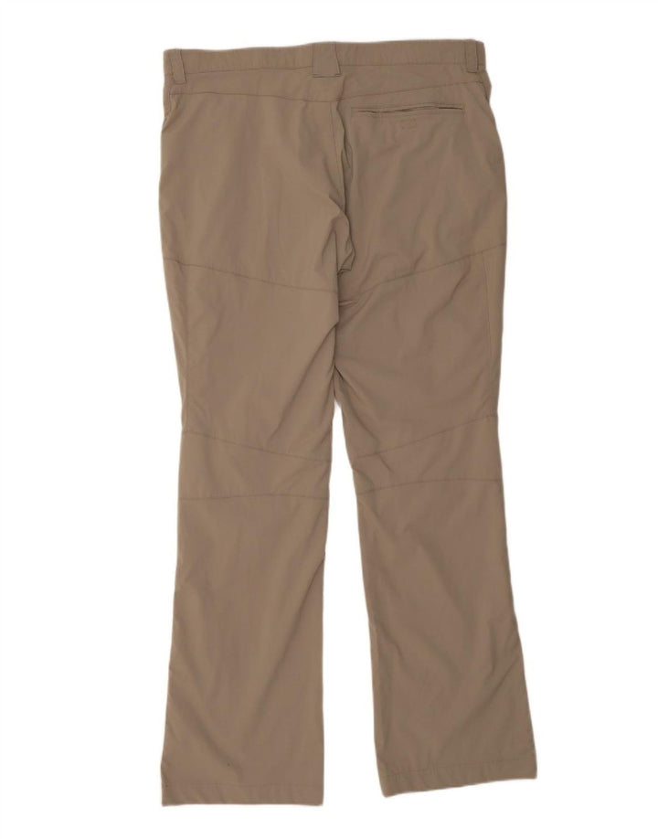Jack Wolfskin Mens Hiking Trousers W40 L34 Khaki Polyamide