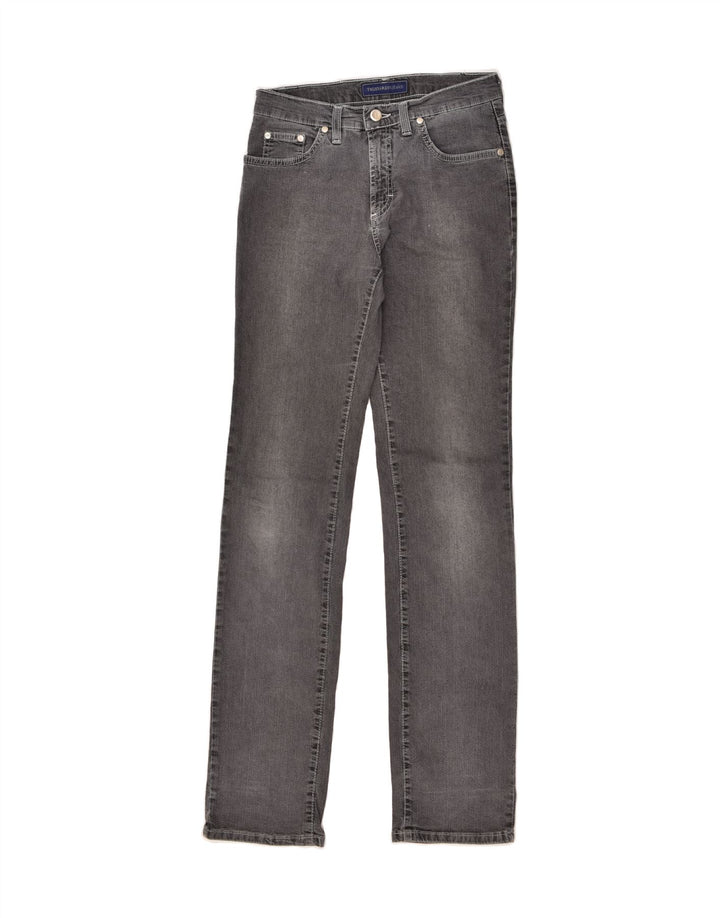 TRUSSARDI Womens Slim Jeans W26 L33 Grey Cotton | Vintage Trussardi | Thrift | Second-Hand Trussardi | Used Clothing | Messina Hembry 