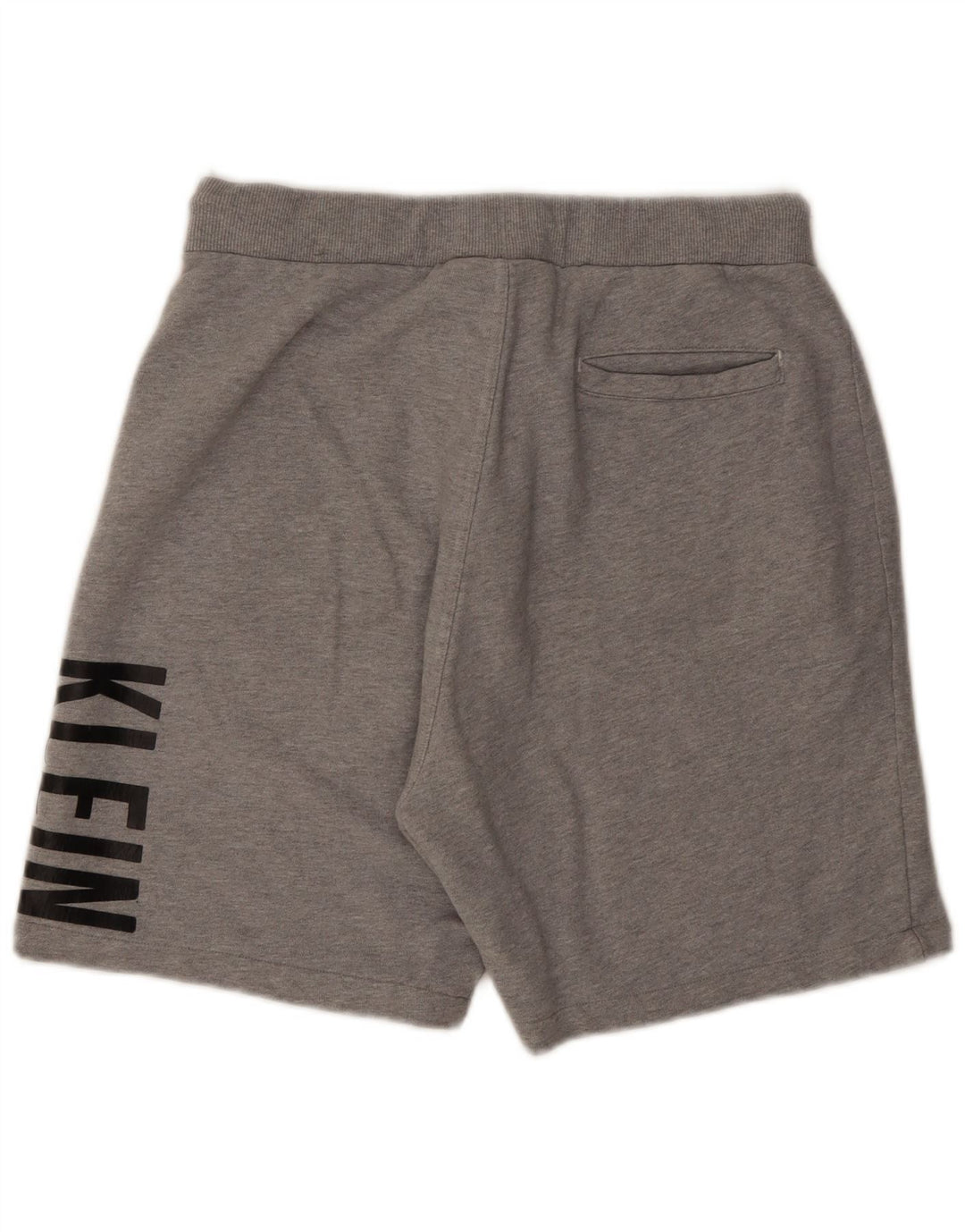 Calvin Klein Mens Graphic Sport Shorts Large Grey Cotton