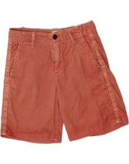 GAP Womens Chino Shorts US 00 2XS W26 Red Cotton