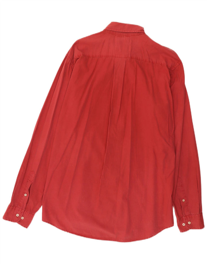 Murphy & Nye Mens Shirt 2XL Red Cotton