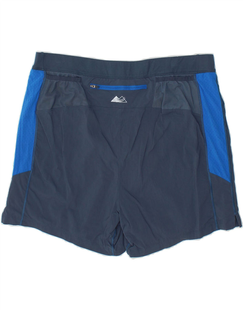 COLUMBIA Womens Omni-Wick Sport Shorts UK 18 XL  Navy Blue Colourblock Vintage Columbia and Second-Hand Columbia from Messina Hembry 