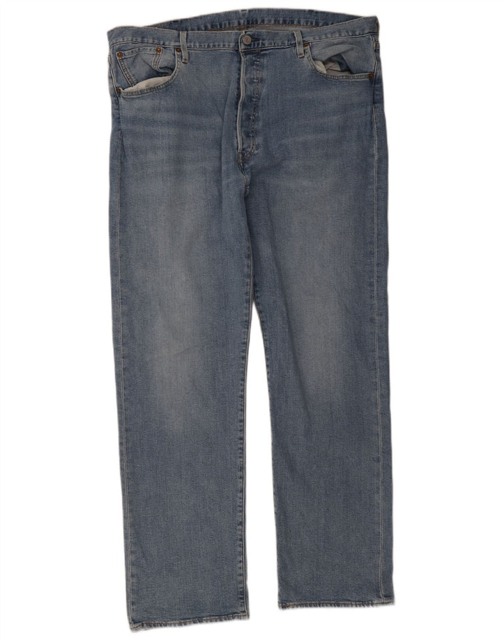 Levi's Mens 501 Straight Jeans W40 L32 Blue Cotton