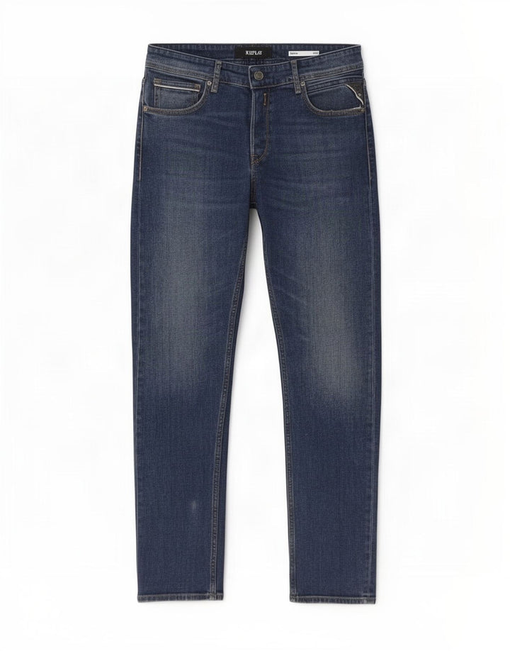 Replay Mens Grover Straight Jeans W34 L32 Blue