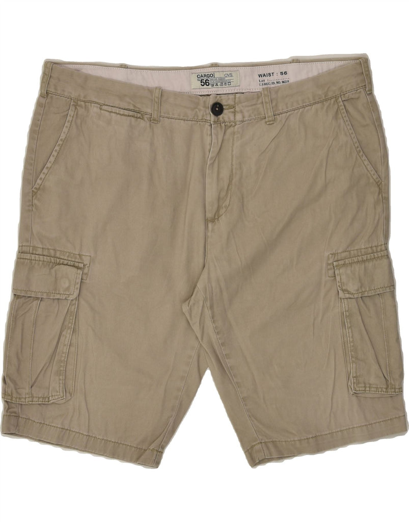 OVS Mens Cargo Shorts IT 56 Small W40 Grey | Vintage OVS | Thrift | Second-Hand OVS | Used Clothing | Messina Hembry 