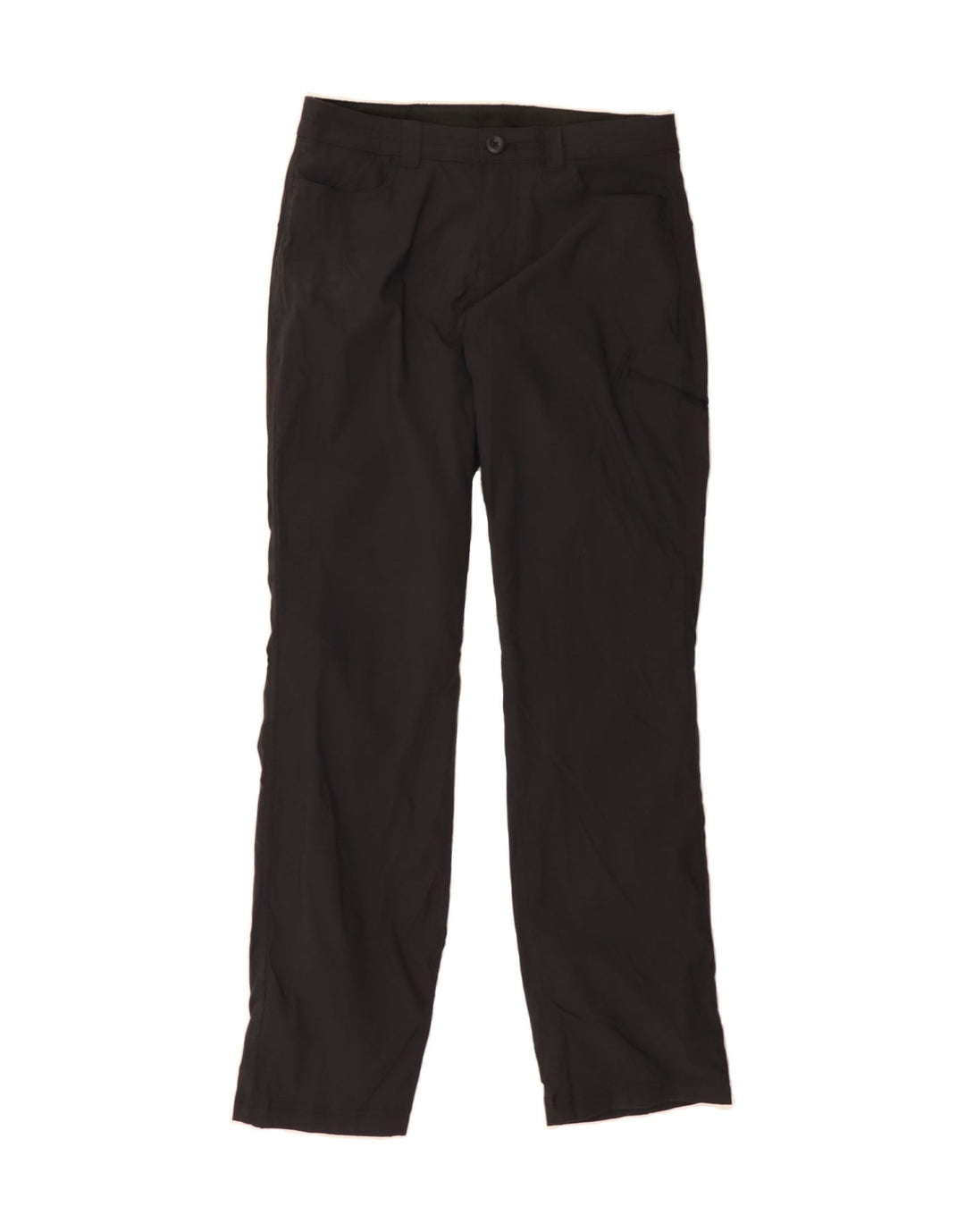 EDDIE BAUER Womens Straight Cargo Trousers US 6 Medium W30 L32 Black Nylon Vintage Eddie Bauer and Second-Hand Eddie Bauer from Messina Hembry 