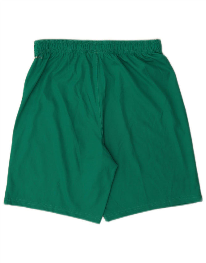 Puma Mens Sport Shorts Small Green Colourblock