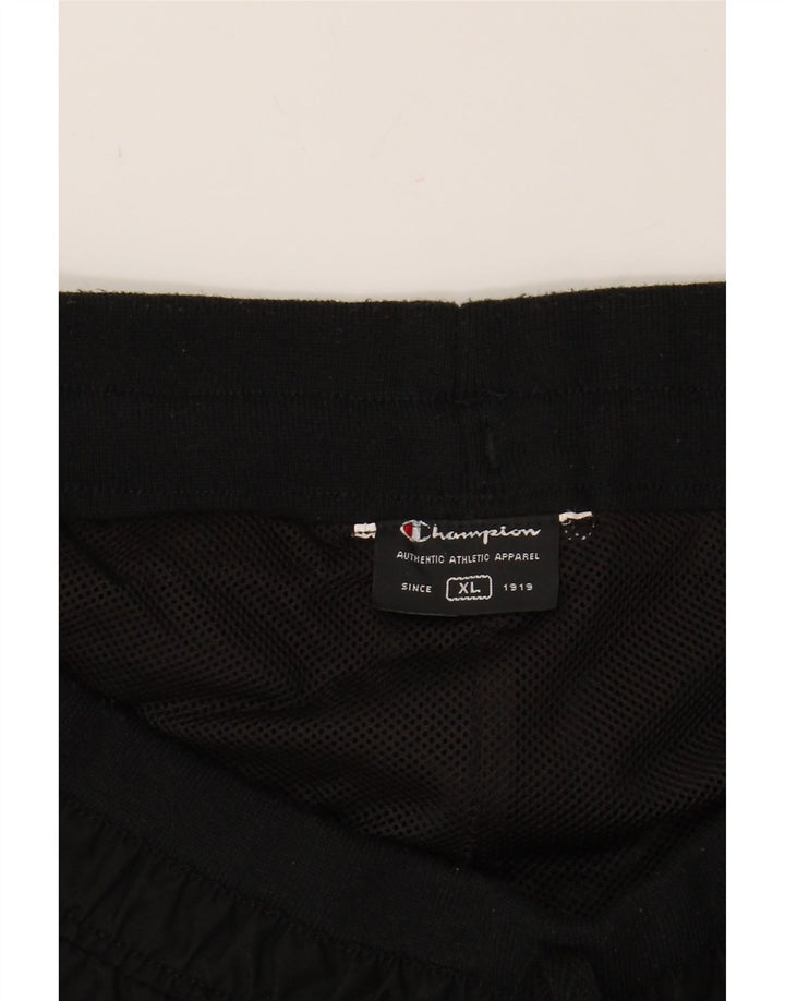 CHAMPION Mens Tracksuit Trousers Joggers XL Black Vintage Champion and Second-Hand Champion from Messina Hembry 