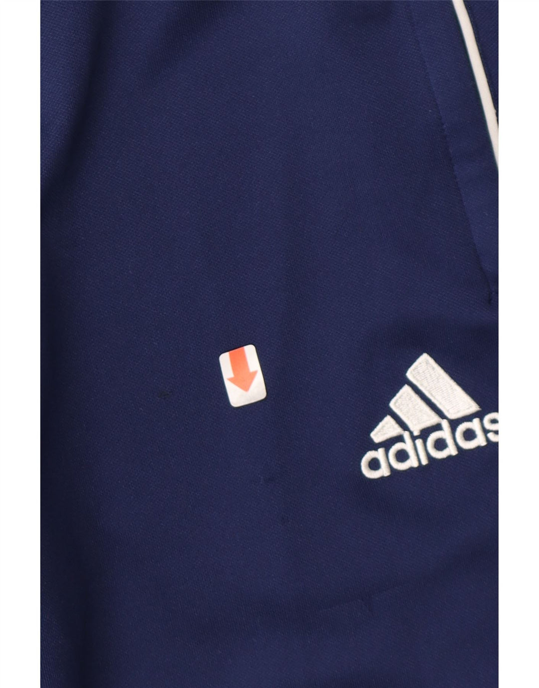 ADIDAS Mens Tracksuit Trousers Medium Navy Blue Polyester Vintage Adidas and Second-Hand Adidas from Messina Hembry 
