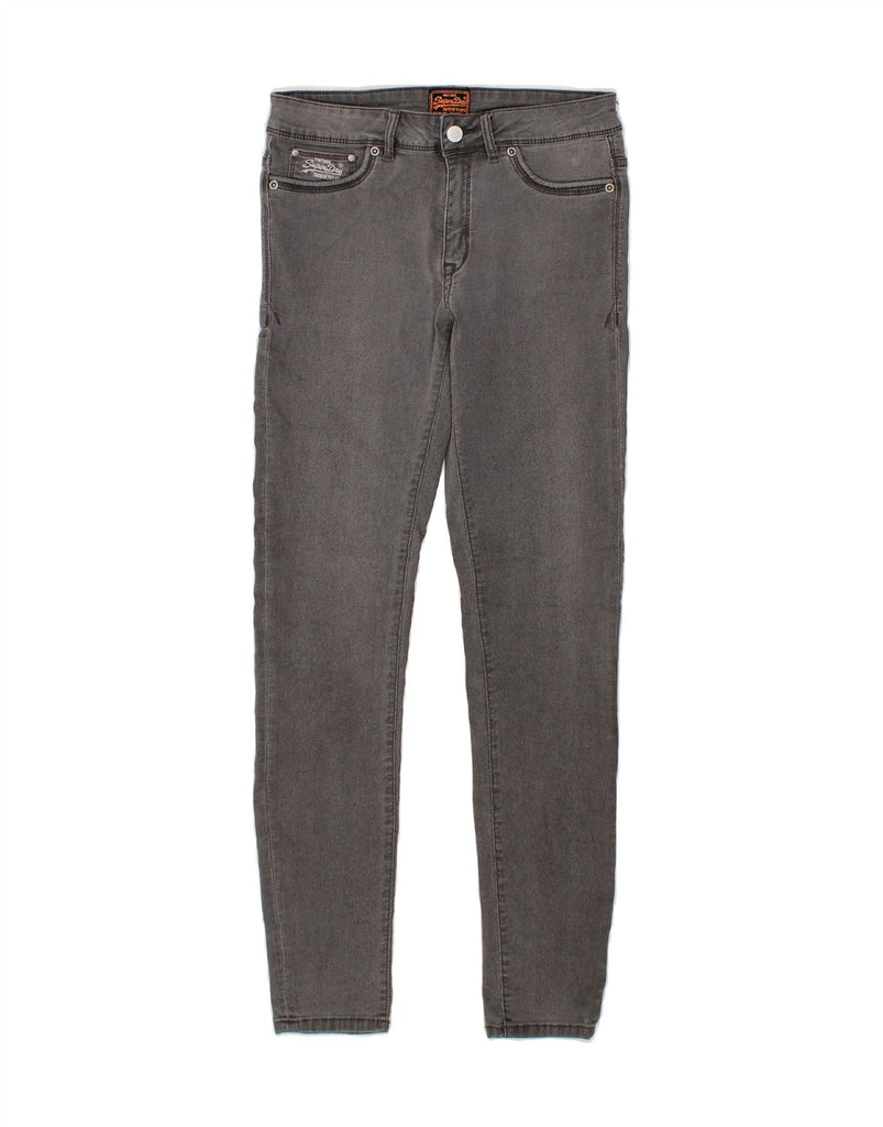 SUPERDRY Womens Skinny Jeans W28 L29 Grey Cotton Vintage Superdry and Second-Hand Superdry from Messina Hembry 