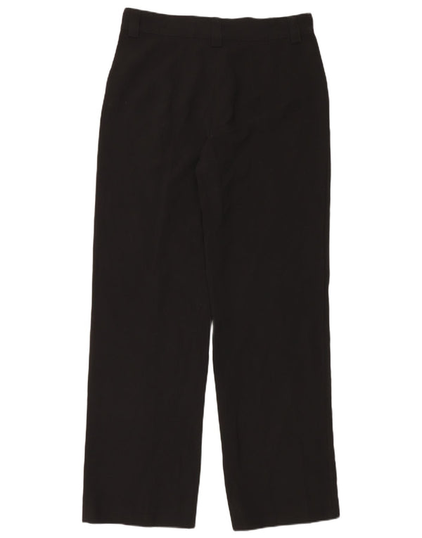 Zara Womens Pegged Chino Trousers Large W32 L32 Black Polyester