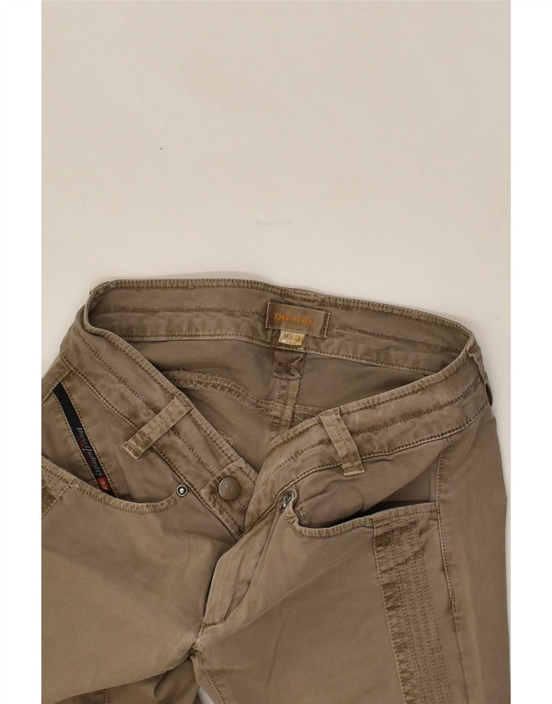 DIESEL Boys Slim Casual Trousers 10-11 Years W25 L29 Brown | Vintage Diesel | Thrift | Second-Hand Diesel | Used Clothing | Messina Hembry 