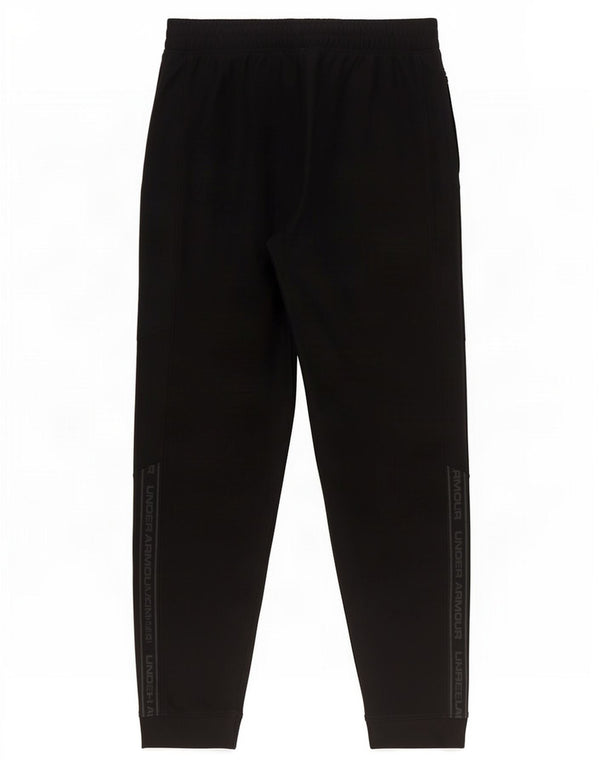 Under Armour Boys Tracksuit Trousers Joggers 9-10 Years Medium Black