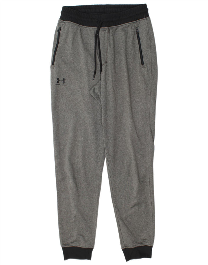 Under Armour Mens Cold Gear Tracksuit Trousers Joggers Small Grey