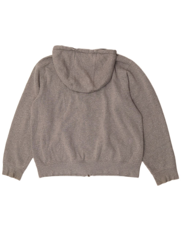 Timberland Mens Regular Fit Zip Hoodie Sweater 2XL Grey Cotton
