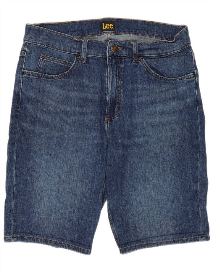 Lee Mens Denim Shorts W33 Large Blue Cotton
