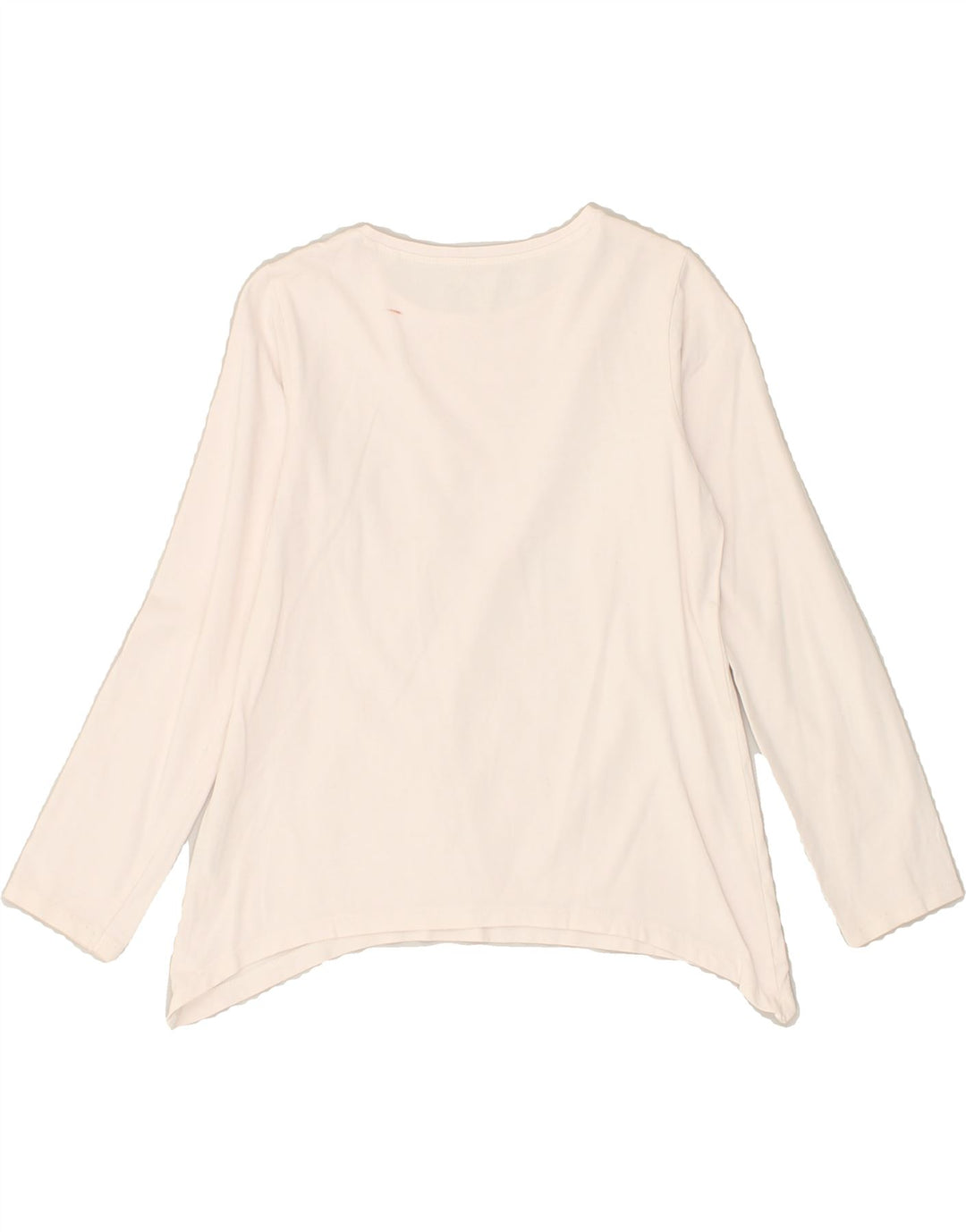 GUESS Girls Asymmetric Graphic Top Long Sleeve 9-10 Years Pink | Vintage Guess | Thrift | Second-Hand Guess | Used Clothing | Messina Hembry 
