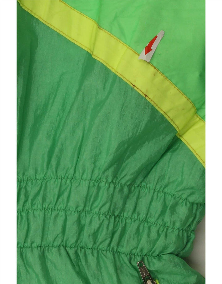 Vintage Womens Ski Jumpsuit UK 14 Large  Green Colourblock
