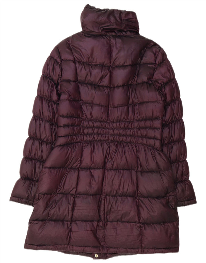 Michael Kors Womens Padded Coat UK 16 Large Purple