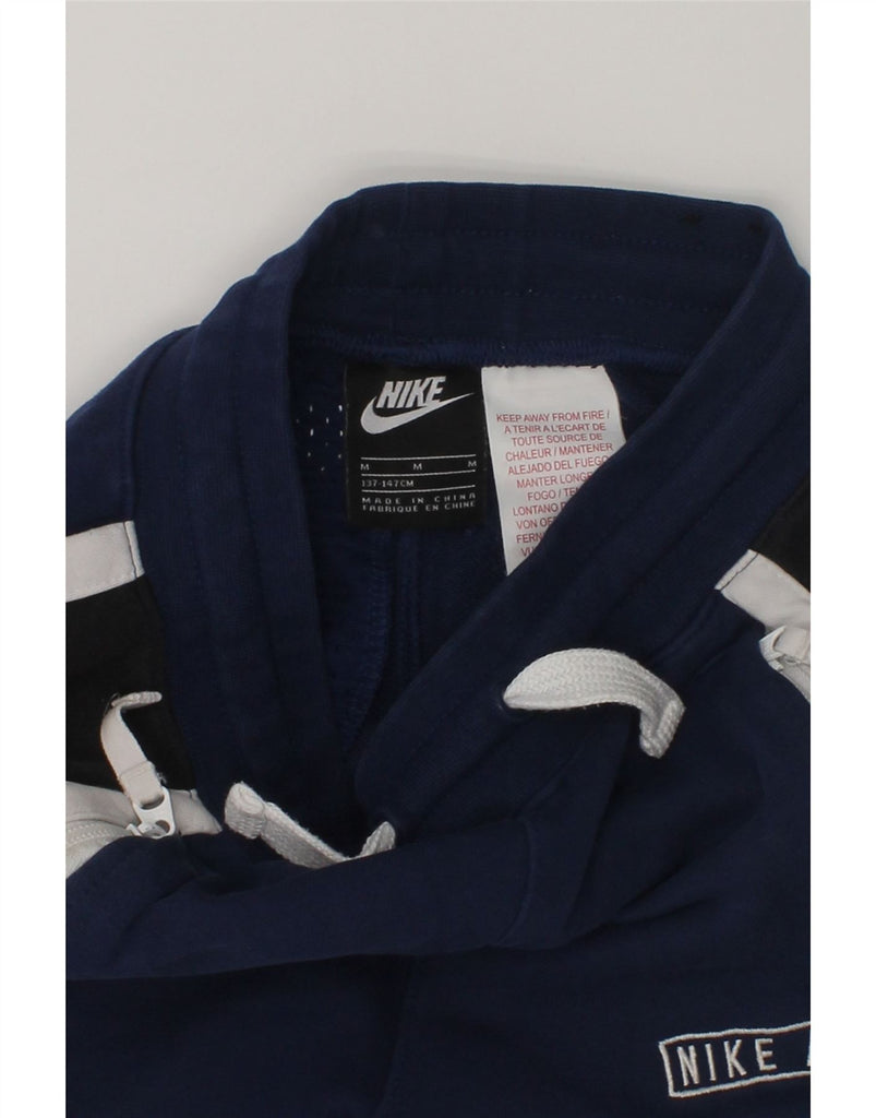 NIKE Boys Sport Shorts 10-11 Years Medium Blue Cotton | Vintage Nike | Thrift | Second-Hand Nike | Used Clothing | Messina Hembry 