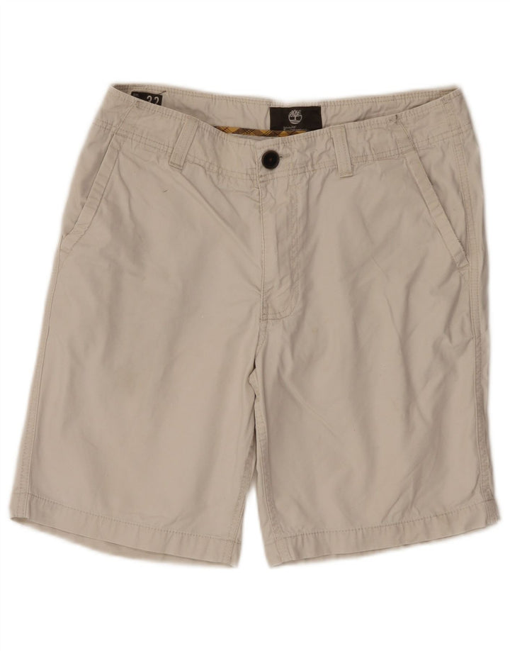 Timberland Mens Earthkeepers Chino Shorts W32 Medium Beige Cotton