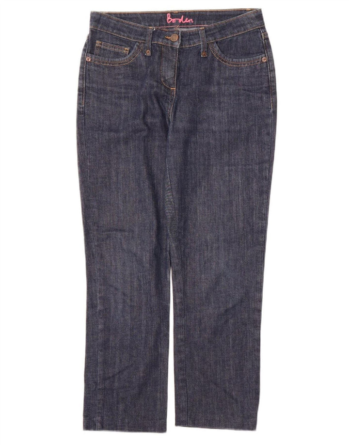 BODEN Womens Cropped Jeans W28 L24 Navy Blue