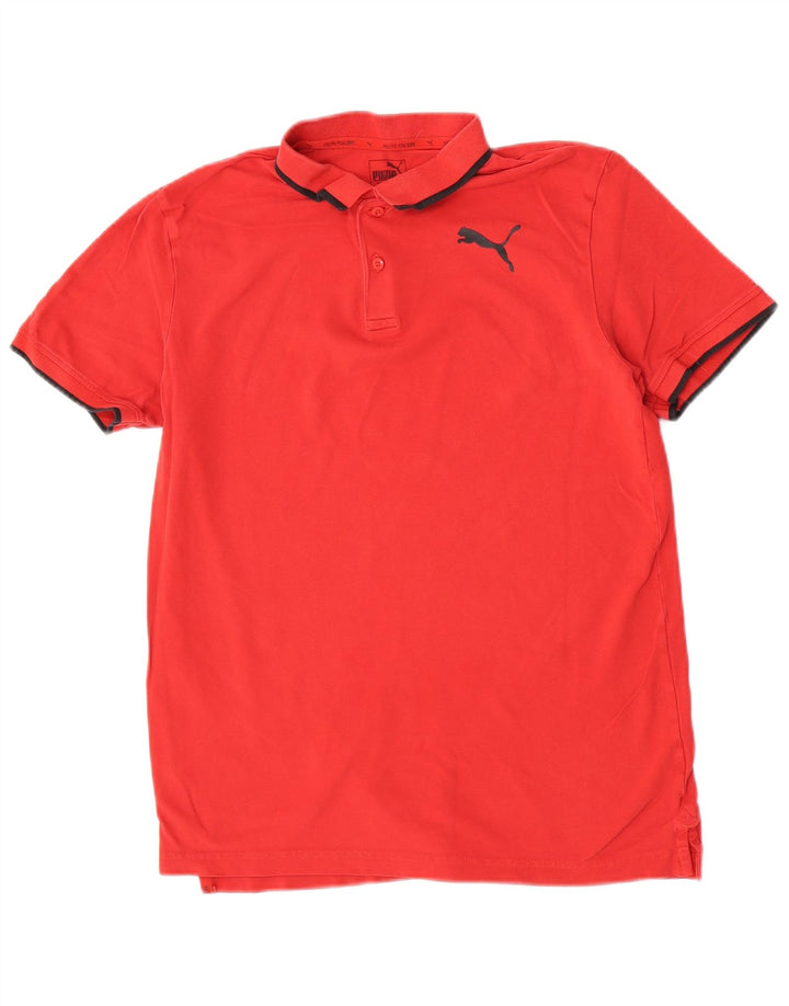 Puma Mens Polo Shirt Medium Red