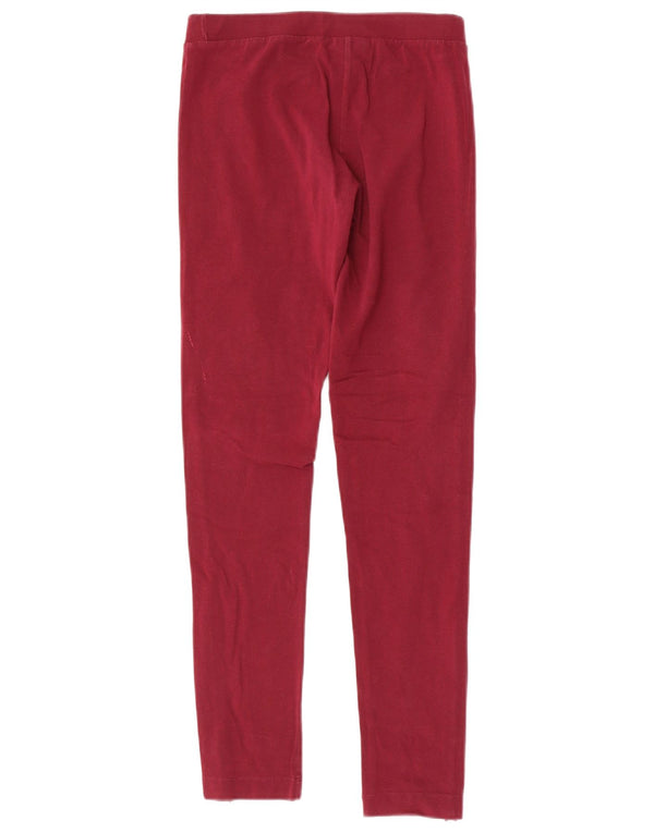 Champion Womens Heritage Fit Leggings UK 4 XS Maroon