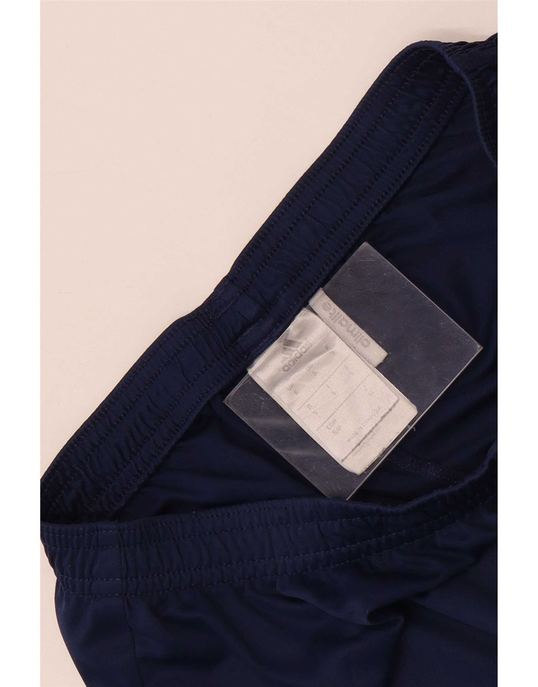 Adidas Mens Sport Shorts Small  Navy Blue Polyester