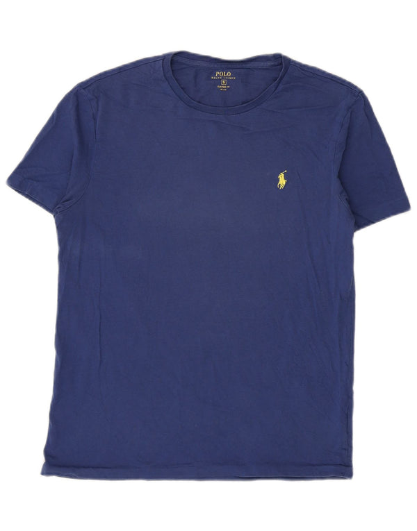 Polo Ralph Lauren Mens Custom Fit T-Shirt Top Small Blue Cotton