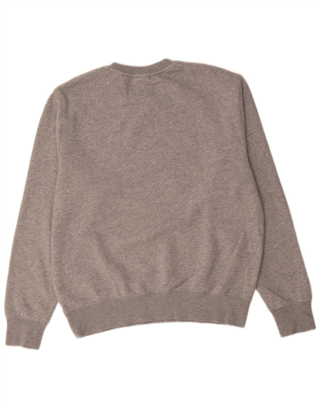 Nike Mens Sweatshirt Jumper Medium Grey Flecked Cotton