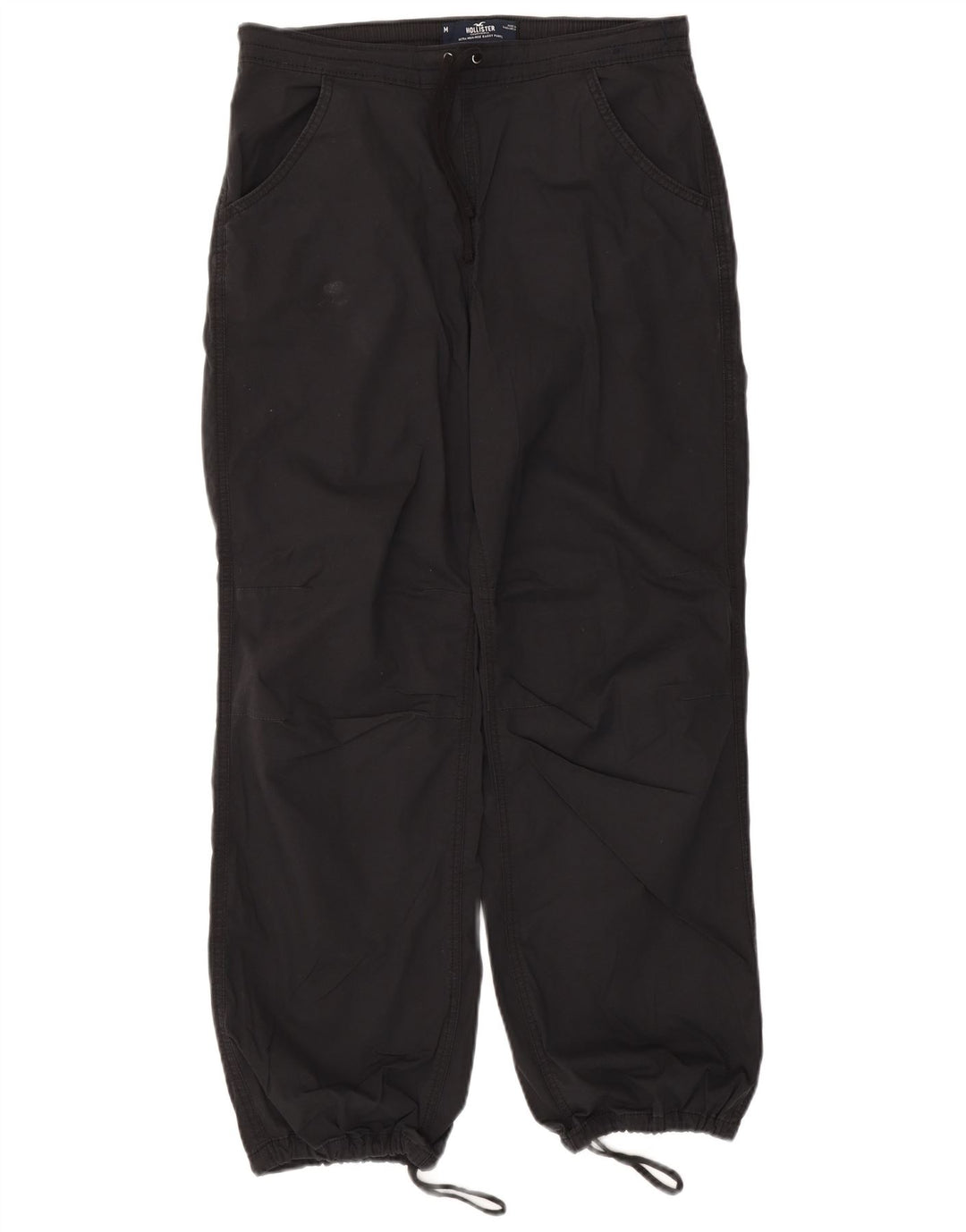 Hollister Womens Tracksuit Trousers Joggers Medium Black Cotton