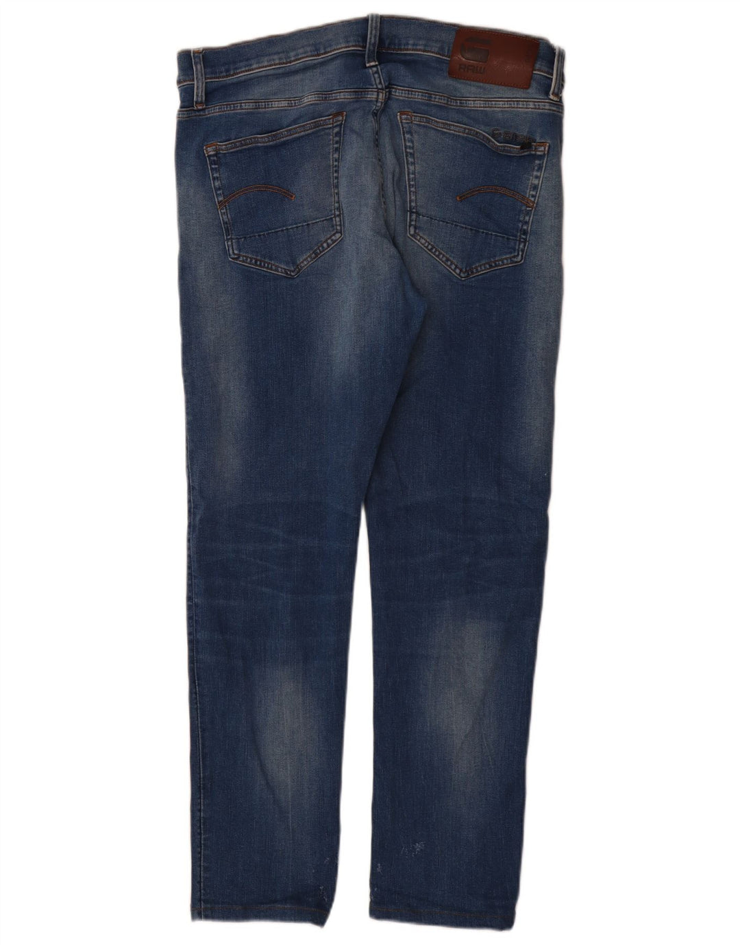 G-Star Mens Slim Jeans W34 L32 Blue Cotton