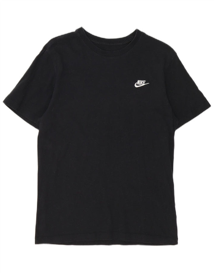Nike Mens T-Shirt Top Small Black Cotton