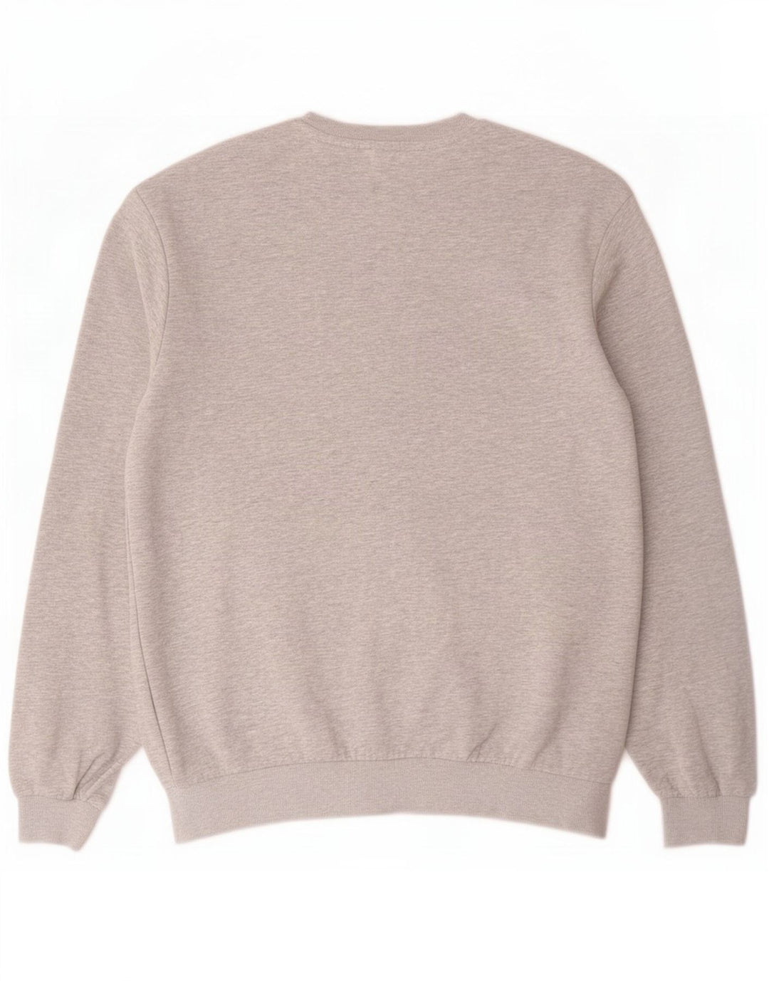 Fila Mens Sweatshirt Jumper Small Grey Flecked Cotton