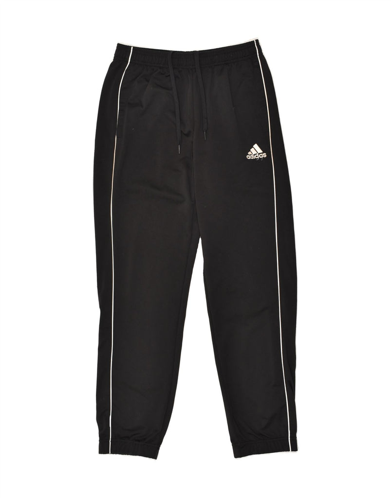 ADIDAS Mens Tracksuit Trousers Joggers Medium Black Polyester | Vintage Adidas | Thrift | Second-Hand Adidas | Used Clothing | Messina Hembry 