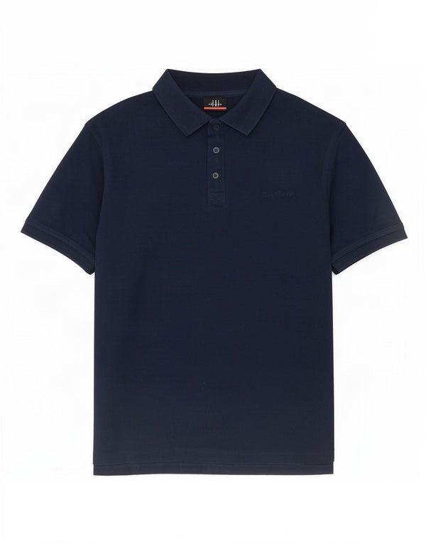 Pierre Cardin Mens Regular Fit Polo Shirt 2XL Navy Blue Cotton