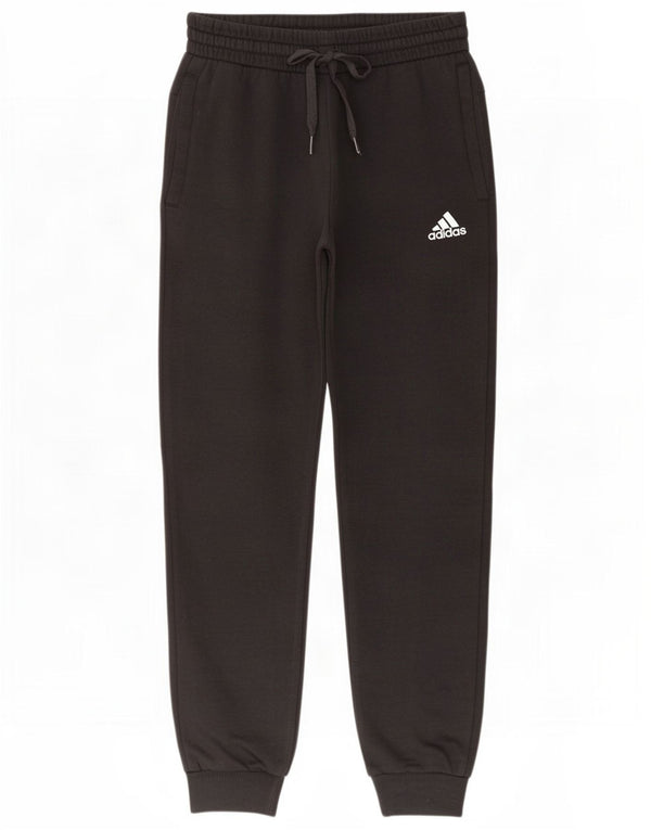Adidas Womens Tracksuit Trousers Joggers UK 4/6 XS Black Cotton