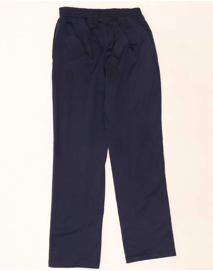 Asics Mens Full Tracksuit Medium Navy Blue Colourblock Polyester