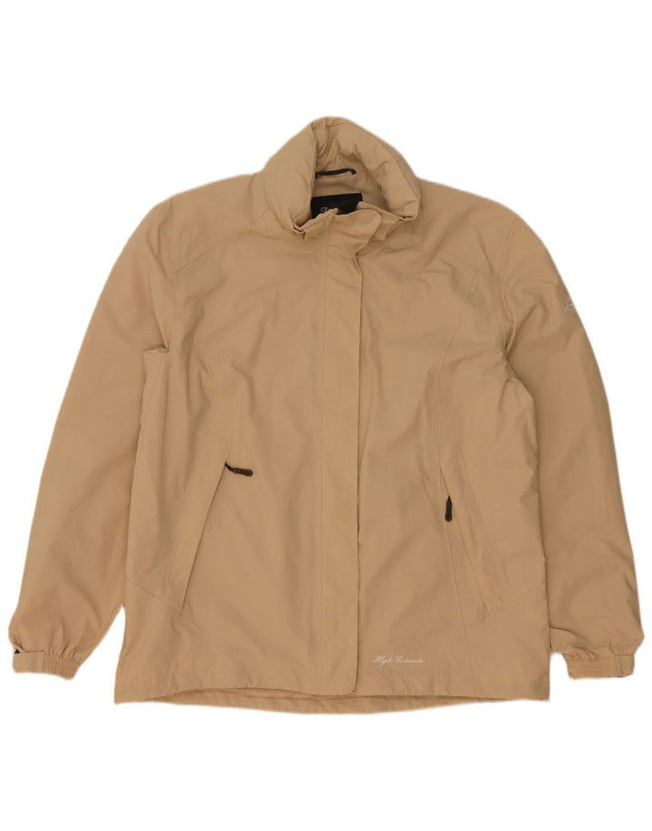 High Colorado Womens Rain Jacket UK 16 Large Beige Polyamide