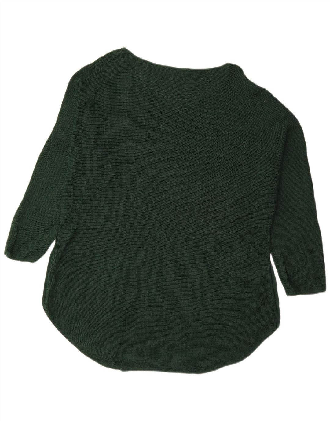 MICHAEL KORS Womens Longline Boat Neck Jumper Sweater UK 20 2XL Green