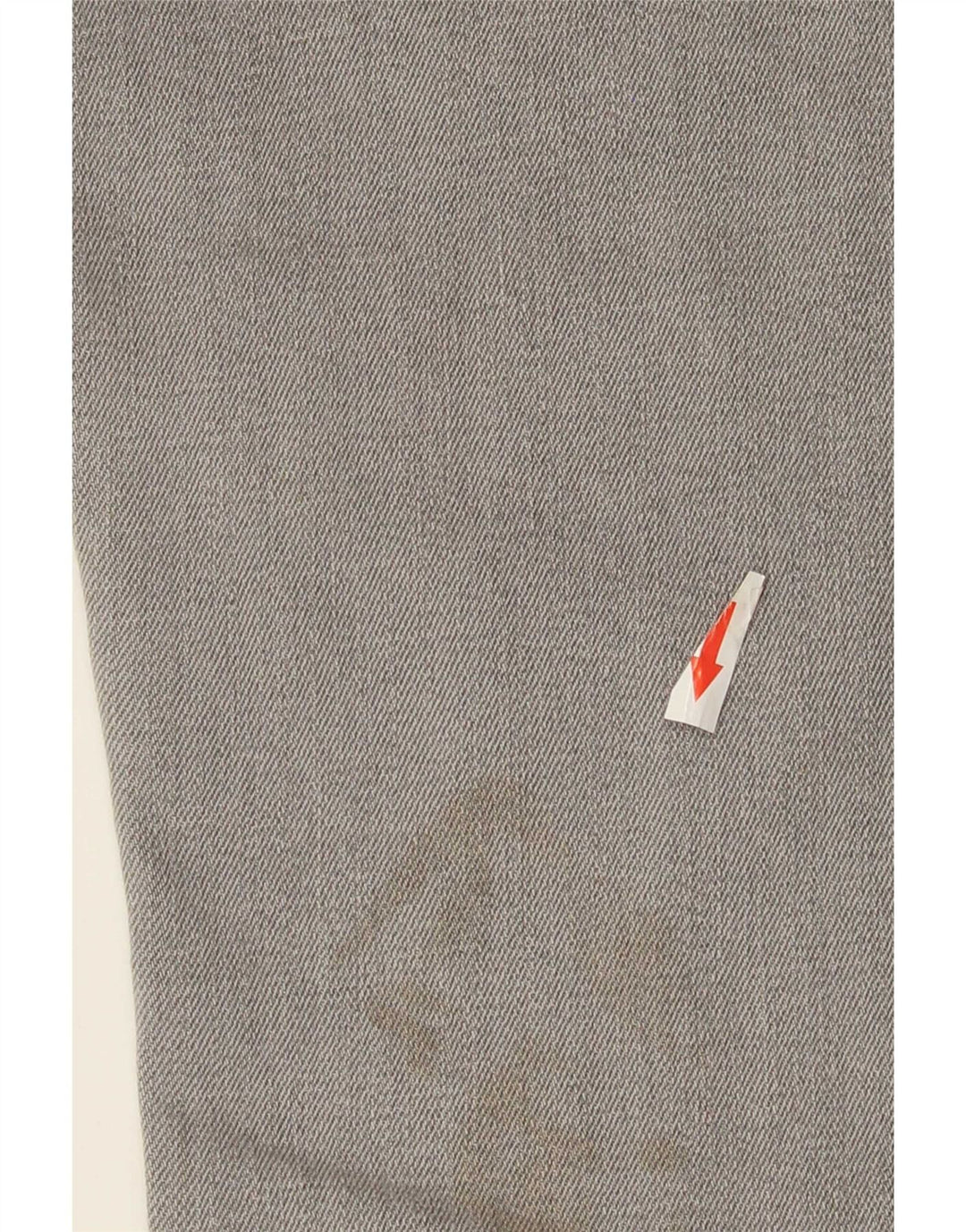 Jeckerson Mens Slim Jeans W34 L31 Grey Cotton