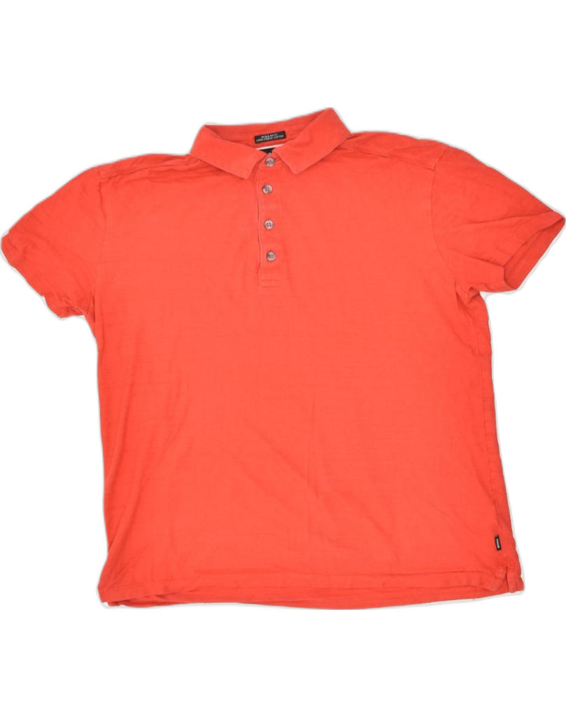 HUGO BOSS Mens Regular Fit Polo Shirt Small Red Cotton | Vintage | Thrift | Second-Hand | Used Clothing | Messina Hembry 