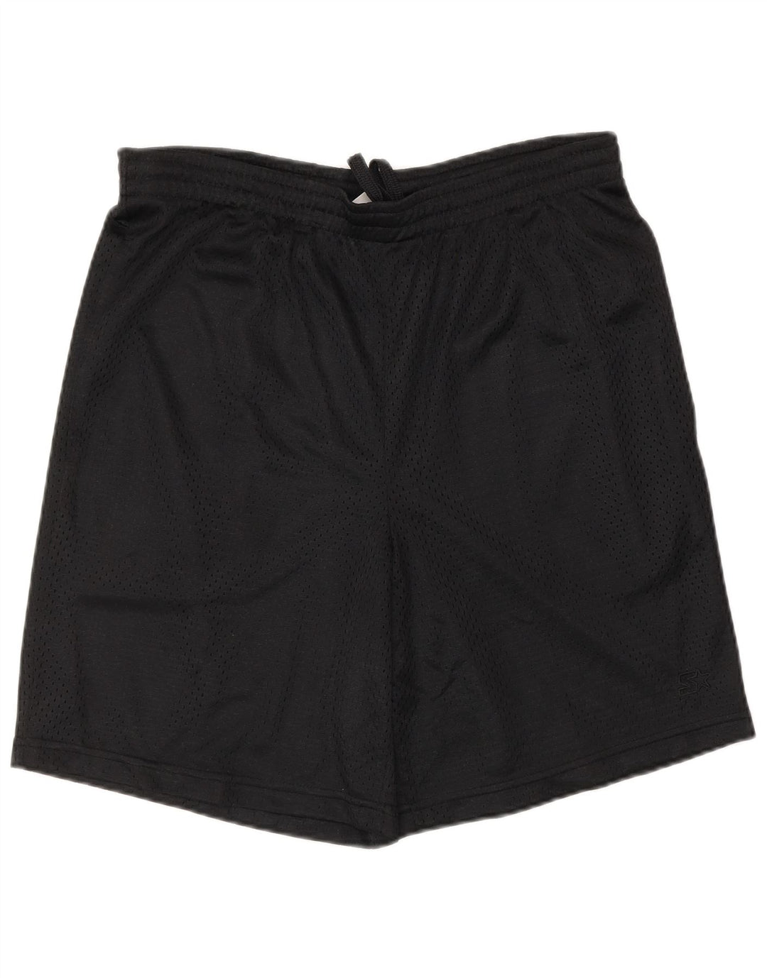 STARTER Mens Sport Shorts UK 28/30 Small  Black Polyester