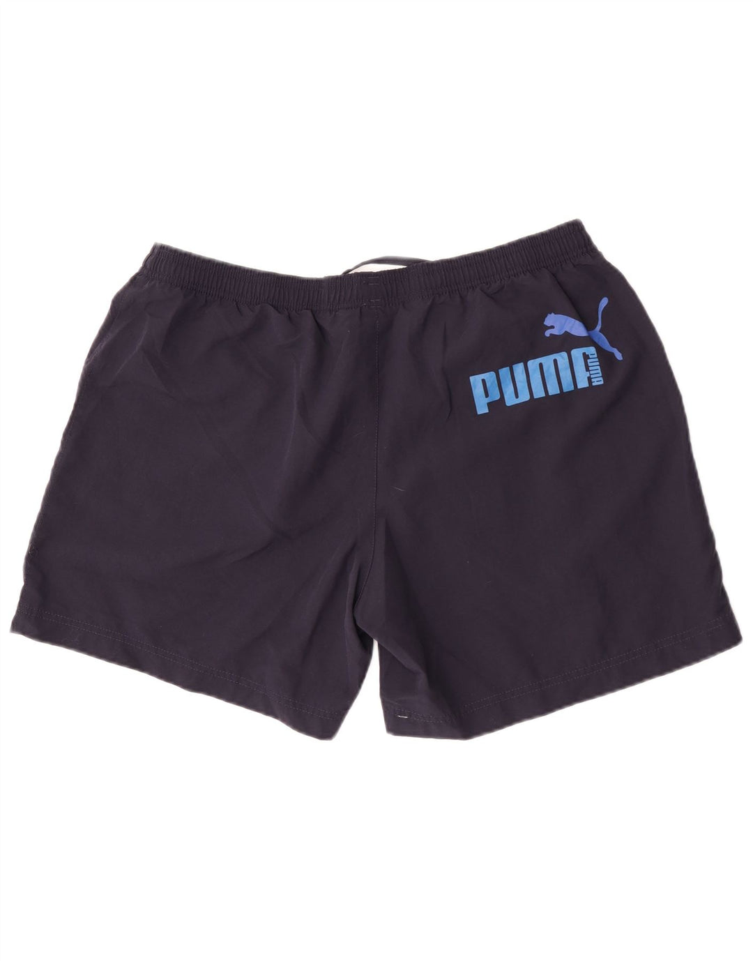 Puma Mens Graphic Sport Shorts XL  Navy Blue Polyester
