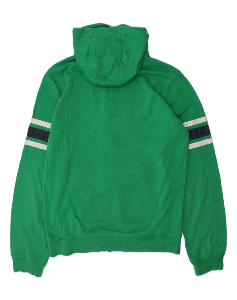 CHAMPION Boys Graphic Zip Hoodie Sweater 11-12 Years Large  Green Cotton | Vintage Champion | Thrift | Second-Hand Champion | Used Clothing | Messina Hembry 